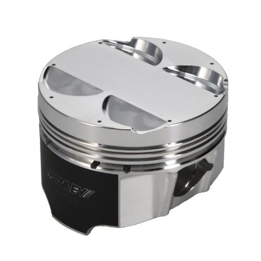 Bild von Manley Mitsubishi 4G634G63T EVO VIIIIX 85.5mm Bore 10.01 Comp Flat Top Pistons wRings (ED)