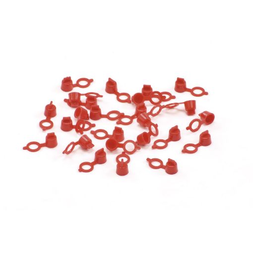 Bild von Hotchkis Red Zerk Caps (25 pack)