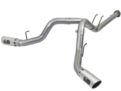 Bild von aFe POWER 4in DPF - Back SS Exhaust System 2017 Ford Diesel Trucks V8 - 6.7L (td)