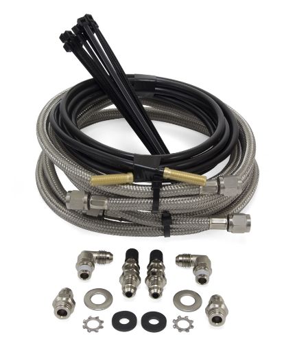 Bild von Air Lift Loadlifter 5000 Ultimate Plus Stainless Steel Air Line Upgrade Kit