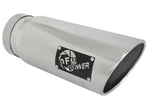 Bild von aFe MACHForce - Xp 5in Inlet x 6in Outlet x 15in length Polished Exhaust Tip