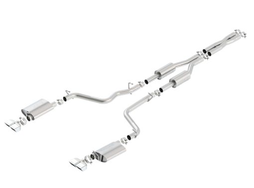 Bild von Borla 09 - 14 Dodge Challenger RT 5.7L RWD 2Dr. Dual Rctgl. Angle S - Type CB Exhaust - Rear Split Exit