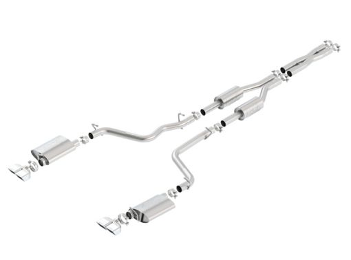 Bild von Borla 09 - 14 Dodge Challenger RT 5.7L RWD 2Dr. 2.5in. ATAK CB Exhaust - Dual Split Rear Exit