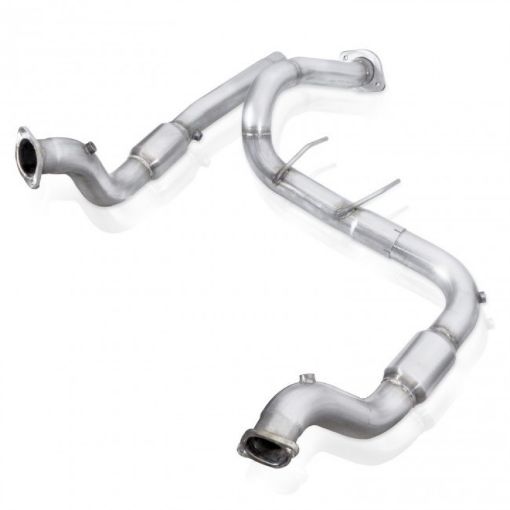 Bild von Stainless Works 2017 F - 150 Raptor 3.5L 3in Downpipe High - Flow Cats Factory Connection