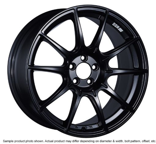 Bild von SSR GTX01 19x9.5 5x120 38mm Offset Flat Black Wheel