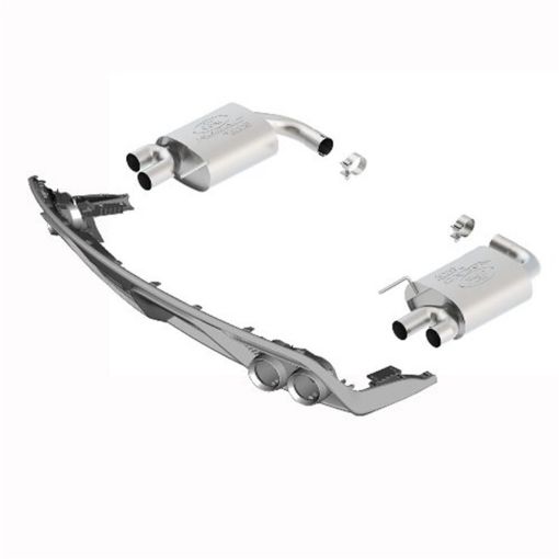 Bild von Ford Racing 2015 Ford Mustang 5.0L Touring Muffler Kit w GT350 Tips