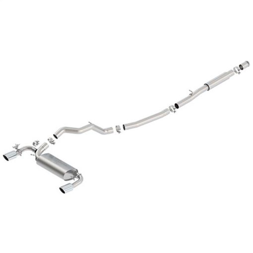 Bild von Ford Racing 2016 - 2017 Focus RS Active Sport Cat - Back Exhaust System w Polished Tips