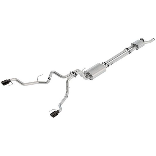 Bild von Ford Racing 2017 Ford Raptor 3.5L Touring Cat - Back Exhaust System w Black Tips (No Drop Ship)