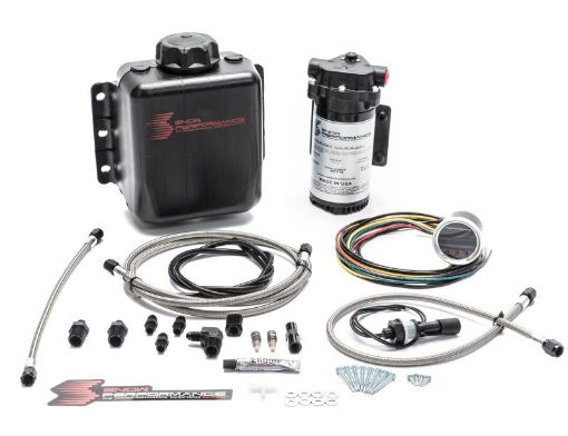 Bild von Snow Performance Stg 2 Boost Cooler FI Prog. Water Injection Kit (SS Braided Line 4AN Fittings)