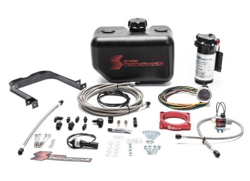 Bild von Snow Performance 11 - 17 Mustang Stg 2 Boost Cooler FI Water Injection Kit (SS Braid Line 4AN)