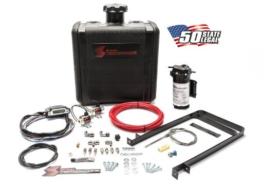 Bild von Snow Performance Stg 3 Boost Cooler Water Injection Kit TD (Red Hi - Temp Tubing and Quick Fittings)