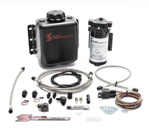 Bild von Snow Performance Stg 1 Boost Cooler Water Injection Kit TD (wSS Braided Line 4AN Fittings)