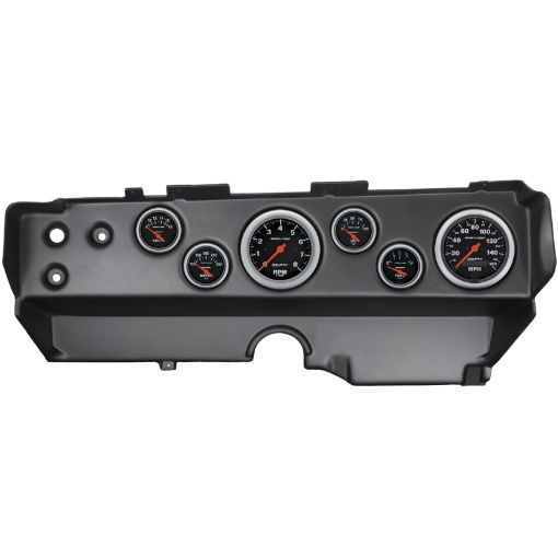 Bild von Autometer Sport - Comp 70 - 74 E - BodyCudaChallenger Dash Kit 6pc Tach MPH Fuel Oil WTMP Volt