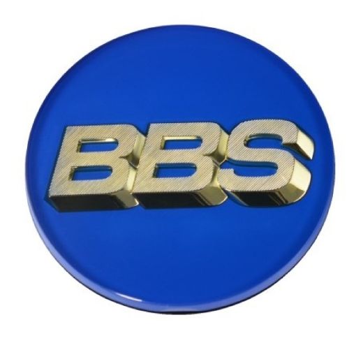 Bild von BBS Center Cap 70.6mm BlueGold (3 - Tab)