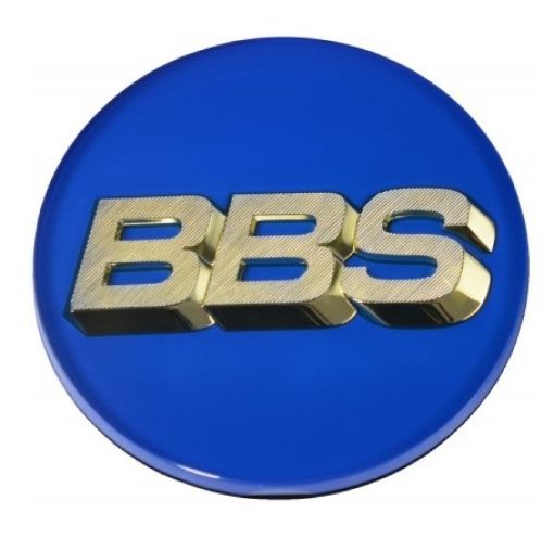 Bild von BBS Center Cap 70.6mm BlueGold (4 - Tab)