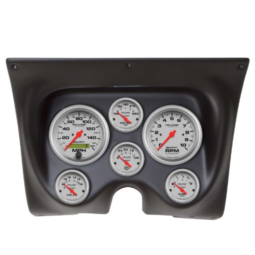 Bild von Autometer Ultra - Lite 67 - 68 CamaroFirebird Dash Kit 6pc Tach MPH Fuel Oil WTMP Volt