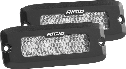 Bild von Rigid Industries SRQ - 60 Deg. Lens - White - Flush Mount - Set of 2