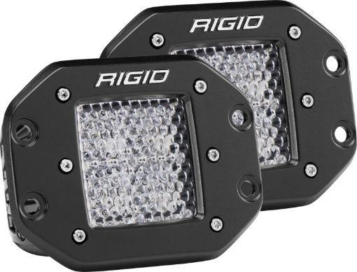 Bild von Rigid Industries Dually - Flush Mount - 60 Deg. Lens - Set of 2