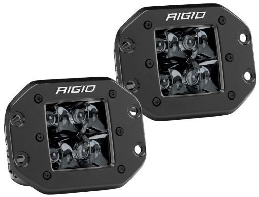 Bild von Rigid Industries D2 - Midnight Edition Flush Mount Spot Lights