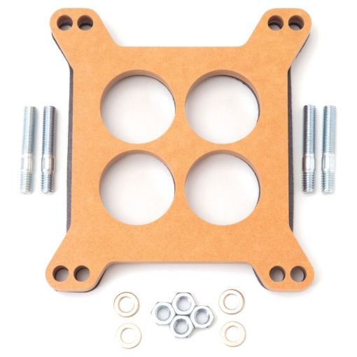 Bild von Edelbrock Spacer Carburetor 12In Wood Fiber Laminate Four - Hole