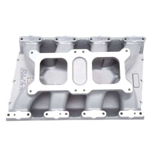 Bild von Edelbrock Intake Manifold Chrysler Gen II 426 - 572 Hemi Dual Quad Single Plane for Carburetors