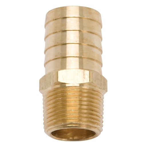 Bild von Edelbrock Fitting Brass Hose 1 00In Hose I D X 34 - 14 Pipe for Sb - Chrys Manifolds