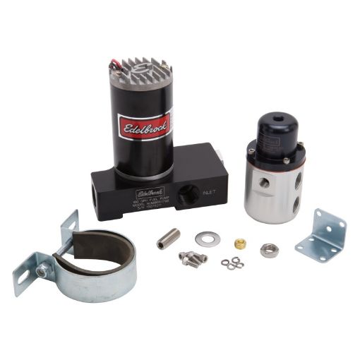 Bild von Edelbrock Fuel Pump 1792 And Regulator 1727 Combo Carbureted 160 GPH 5 - 10 PSI