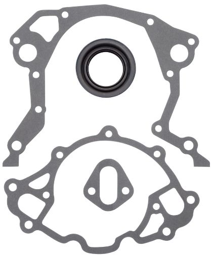 Bild von Edelbrock Timing Cover Gasket And Oil Seal Kit for SB Ford