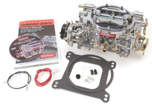 Bild von Edelbrock Carburetor Performer Series 4 - Barrel 500 CFM Electric Choke Satin Finish