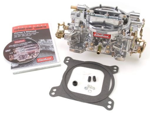 Bild von Edelbrock Carburetor Performer Series 4 - Barrel 750 CFM Manual Choke Satin Finish