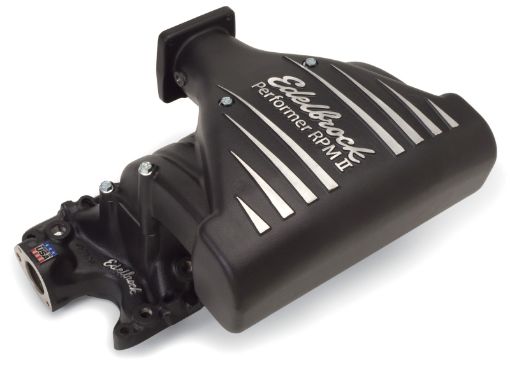 Bild von Edelbrock Intake Manifold Ford Mustang 5 0L Performer RPM II Manifold Black Finish