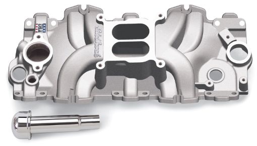 Bild von Edelbrock Intake Manifold Single Quad Perf RPM BBC 409 Inwin Lg Port As - Cast