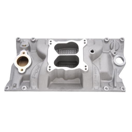 Bild von Edelbrock Manifold SBC Performer RPM Vortec Marine As - Cast