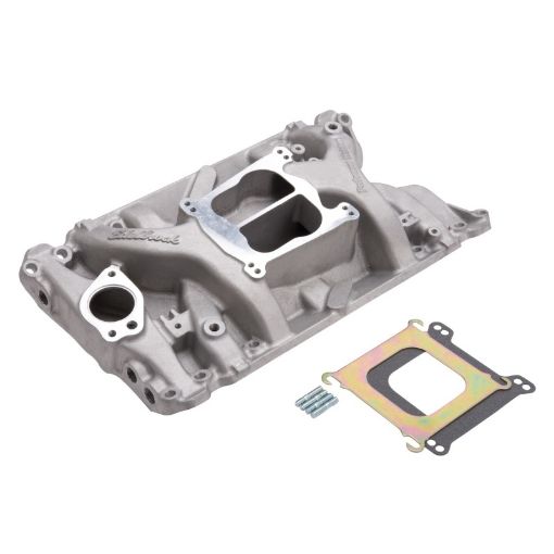 Bild von Edelbrock Manifold Performer Holden 253 - 308 CI V8 Satin