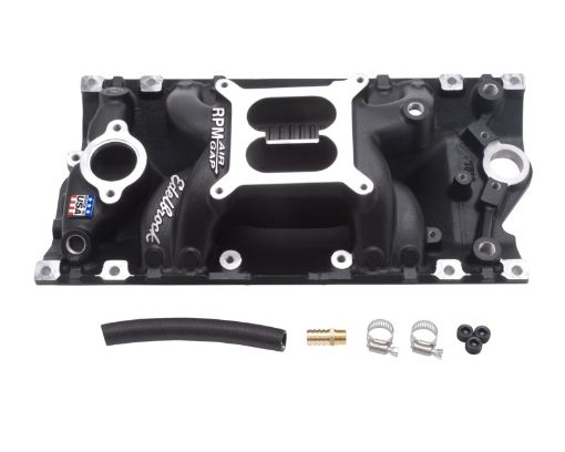 Bild von Edelbrock Performer RPM Air Gap Vortec Black