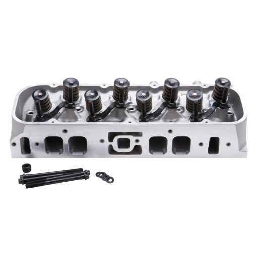 Bild von Edelbrock Cylinder Head BBC Performer RPM Oval Port 100cc Complete Single w Springs