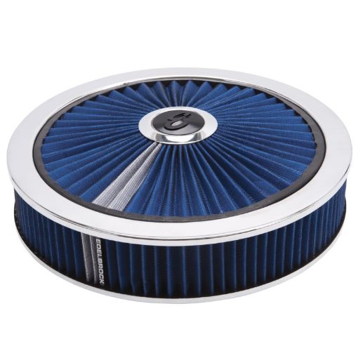 Bild von Edelbrock Air Cleaner Pro - Flo High - Flow Series Round Filtered Top 14In Dia X 3 125In