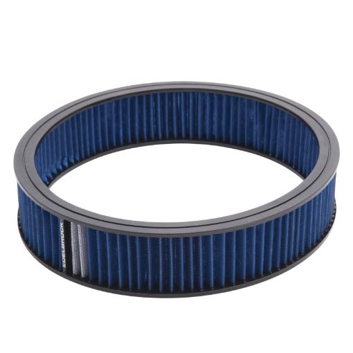 Bild von Edelbrock Air Cleaner Element Pro - Flo 3In Tall 14In Diameter Blue