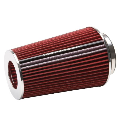 Bild von Edelbrock Air Filter Pro - Flo Series Conical 10In Tall RedChrome