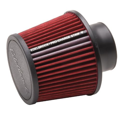 Bild von Edelbrock Air Filter Pro - Flo Series Conical 6 5In Tall RedBlack