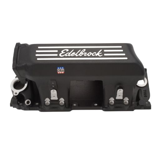 Bild von Edelbrock Manifold EFI Pro - Flo XT BB Chevy Rect Port Heads Black Powder Coated