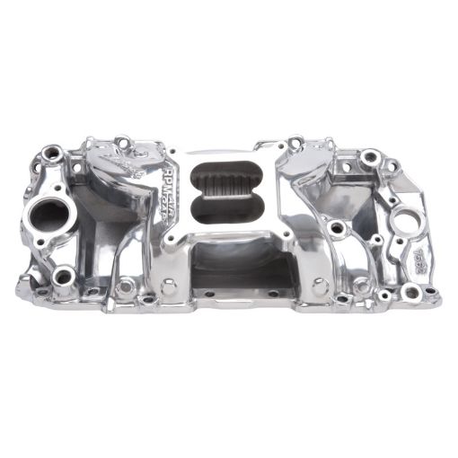 Bild von Edelbrock Polished BB Chev Rect Port RPM Air - Gap Manifold