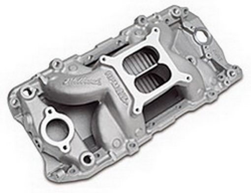 Bild von Edelbrock Polished BB Chevy O - Port RPM Air - Gap Manifold