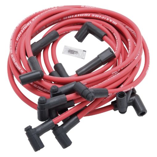 Bild von Edelbrock Spark Plug Wire Set SBC 78 - 86 V8 Hei 50 Ohm Resistance Red Wire (Set of 8)