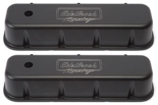 Bild von Edelbrock Valve Cover Victor Series Chevrolet 1965 and Later 396 - 502 V8 Tall Black