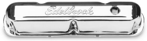 Bild von Edelbrock Valve Cover Signature Series Chrysler 1965 - 1991 318 - 340 - 360 CI V8 Chrome