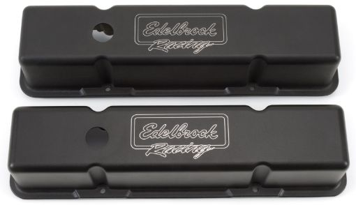 Bild von Edelbrock Valve Cover Victor Series Chevrolet 1959 - 1986 262 - 400 CI V8 Tall Black