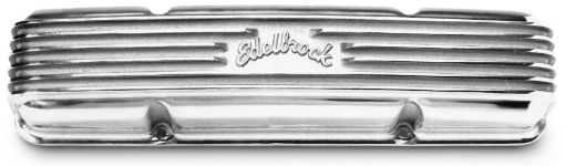 Bild von Edelbrock Valve Cover Classic Series Chevrolet 1959 - 1986 262 - 400 CI V8 Polshed