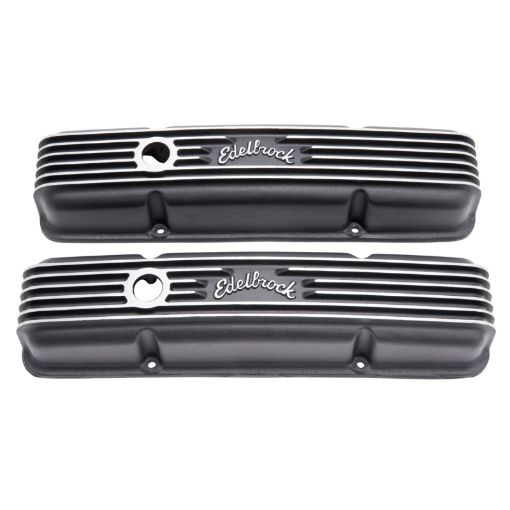 Bild von Edelbrock Valve Cover Classic Series Chevrolet 1959 - 1986 262 - 400 CI V8 Black