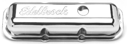 Bild von Edelbrock Valve Cover Signature Series Chevrolet 1982 - 1993 2 8L 60 V6 Chrome